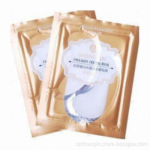 Anti-wrinkle Aluminum Foil Facial Mask Bag, Suitable for Promotional, Skin Caring